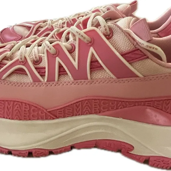 Marc Jacobs The Lazy Hiker Chunky Pink Sneakers Size 40