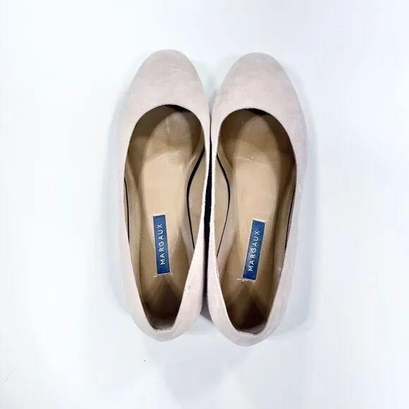 Margaux camel suede ballet flats 6.5