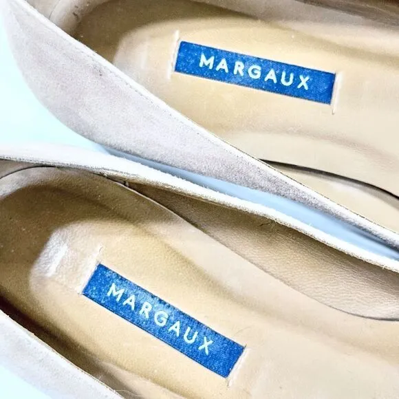 Margaux camel suede ballet flats 6.5