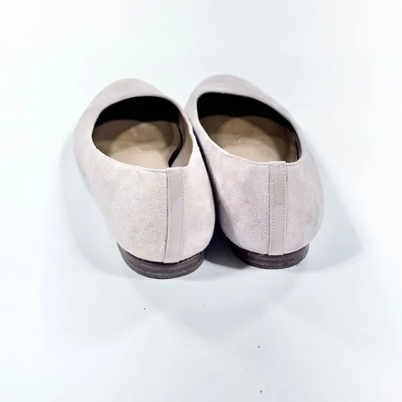 Margaux camel suede ballet flats 6.5