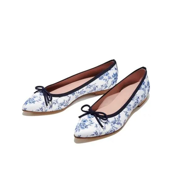 Margaux x Gal Meets Glam The Pointe ballet flats Size 37, size 6.5 MSRP $250