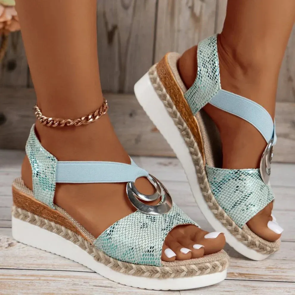 Melchie – Stijlvolle sandalen met rand