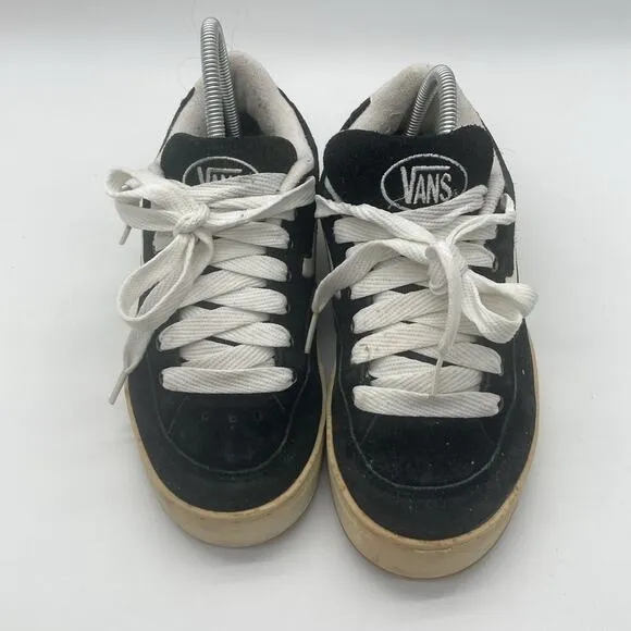 Mens Size 7 Vintage 1990s Y2K Vans Fat Tongue Skate Skateboard Chunky Sneakers