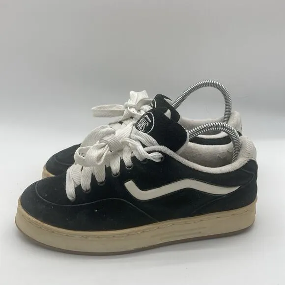 Mens Size 7 Vintage 1990s Y2K Vans Fat Tongue Skate Skateboard Chunky Sneakers