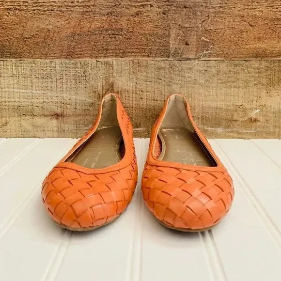 Mercanti Fiorentini Woven Ballet Flats