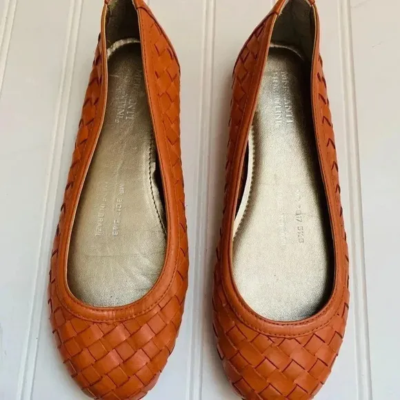 Mercanti Fiorentini Woven Ballet Flats