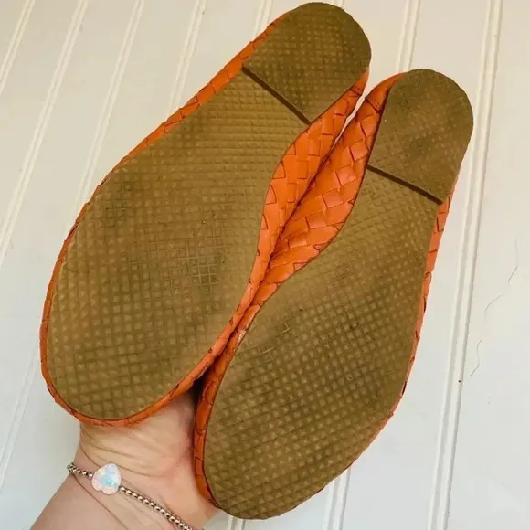 Mercanti Fiorentini Woven Ballet Flats