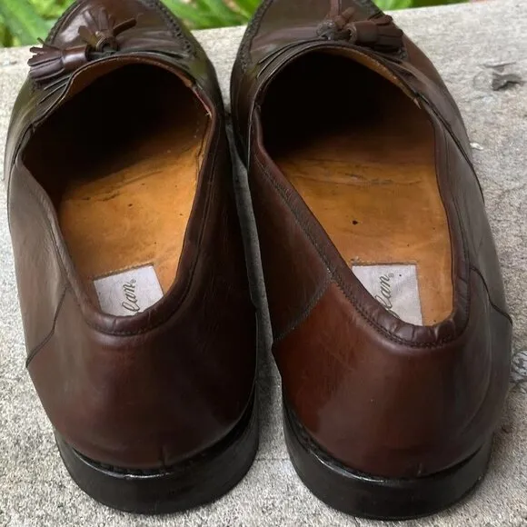 Mezlan Sagunto Leather Tassel Loafers Men Dress Shoes Sz 11.5 M