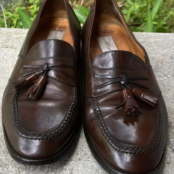 Mezlan Sagunto Leather Tassel Loafers Men Dress Shoes Sz 11.5 M