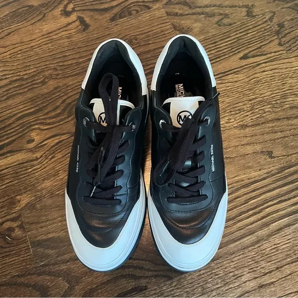 Michael Kors Black and White Chunky Sneakers