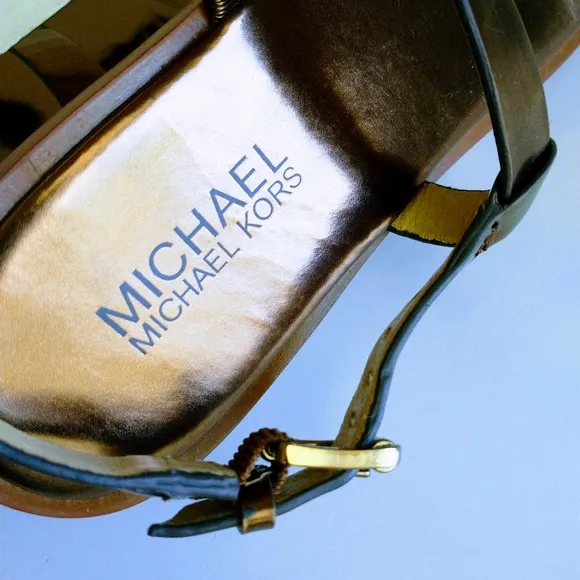 Michael Kors Logo Thong Sandals