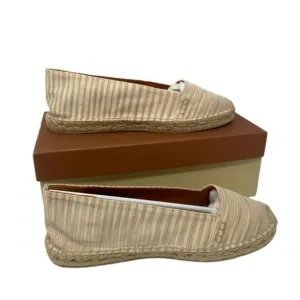 Missoni Women's 40 Espadrille Flats Loafers Shoes Tan Beige Neutral Classic $360