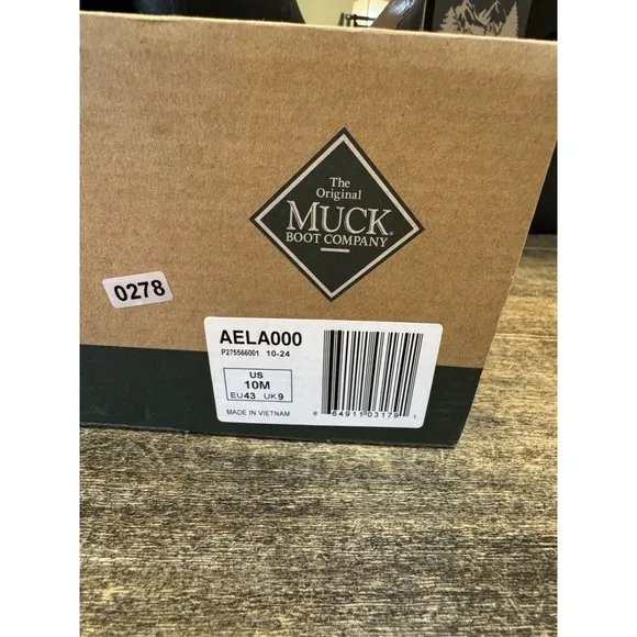 Muck Men's Arctic Excursion Waterproof Rubber Snow Ankle Boot [Black, Size 10 M]