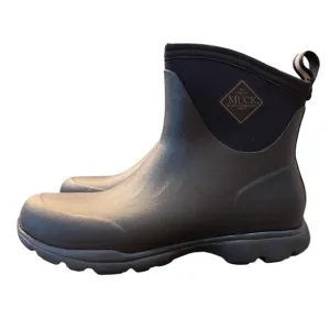Muck Men's Arctic Excursion Waterproof Rubber Snow Ankle Boot [Black, Size 10 M]