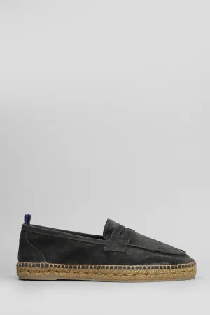 Nacho T-186 Espadrilles in grey suede