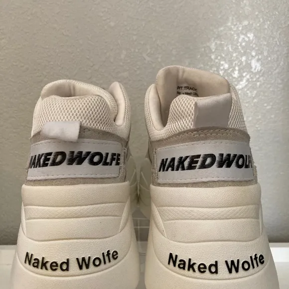Naked WolfeTemple Leather Suede Low Top Sneakers  size 5US-35EU-2UK