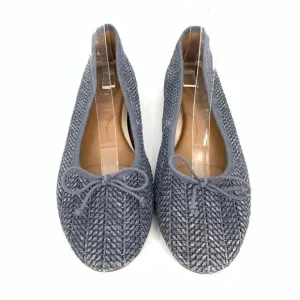 New Aerosoles womens flats size 10 homerun cornflower, blue  blue woven ballet