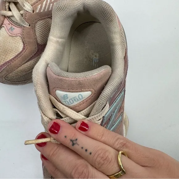 New Balance 9060 Maeve Pink Chunky Sneakers
