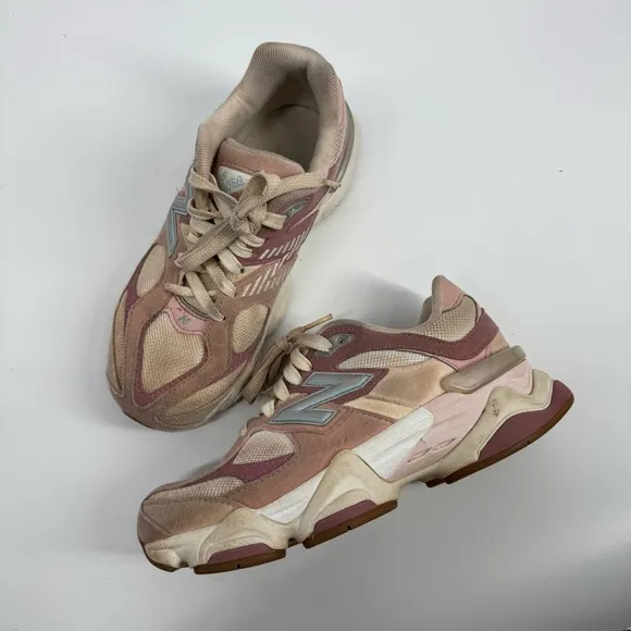 New Balance 9060 Maeve Pink Chunky Sneakers
