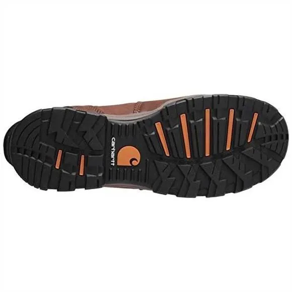 NEW CARHARTT men's insulated 8&quot; composite toe work boots in brown
