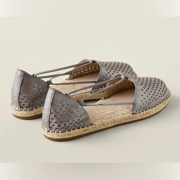 New! Eileen Fisher Lee 2 Espadrilles Sandals Sz 9 $150