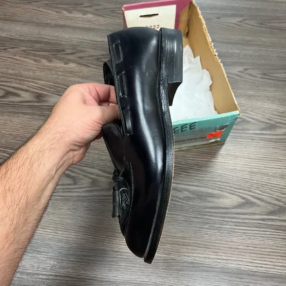 NEW FootJoy Classics Black Tassel Loafers 9 EEE