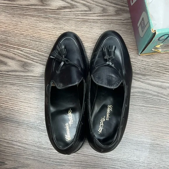 NEW FootJoy Classics Black Tassel Loafers 9 EEE