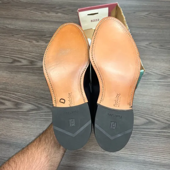 NEW FootJoy Classics Black Tassel Loafers 9 EEE