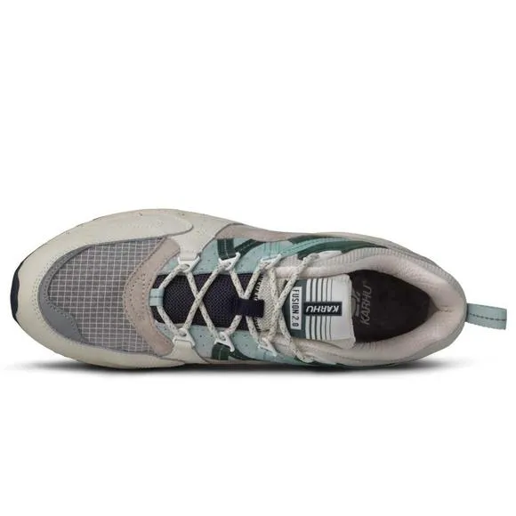 NEW KARHU men's fusion 2.0 sneakers in lily white / surf spray