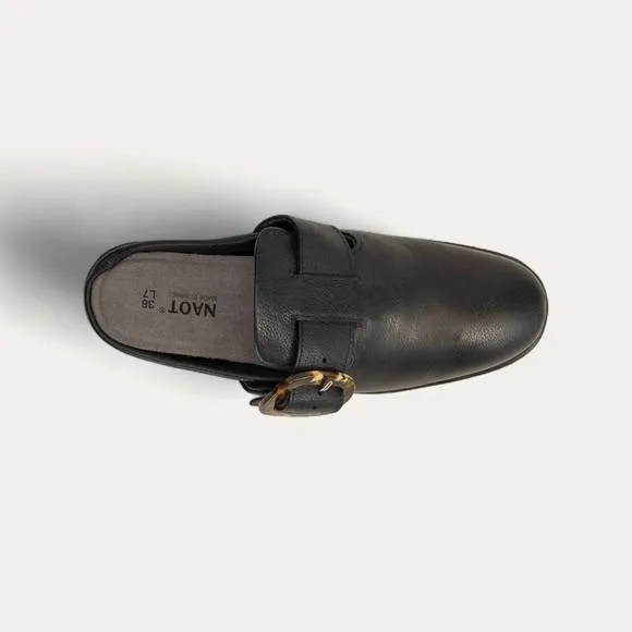 NEW NAOT women's choice loafers in black soft leather