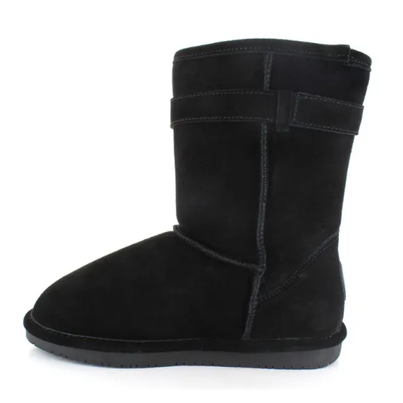 NEW NWT Bearpaw Val‎ Black Warm Comfort Snow Boots Size 10