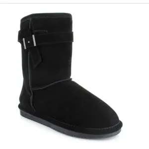 NEW NWT Bearpaw Val‎ Black Warm Comfort Snow Boots Size 10