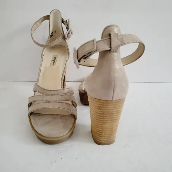 New Paul Green Women's Sassy Heel Strappy Sandals, Size 9,5