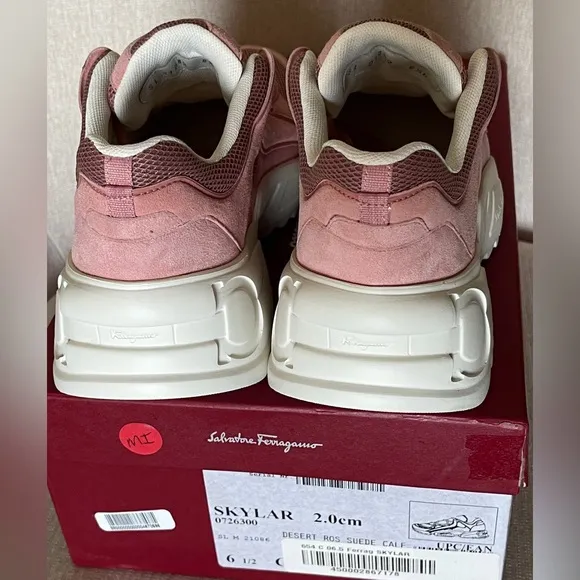 New Salvatore Ferragamo Chunky Skylar Sneakers