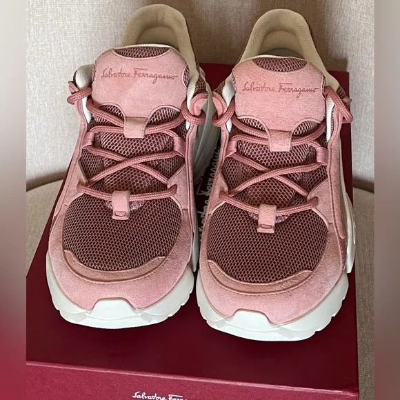 New Salvatore Ferragamo Chunky Skylar Sneakers