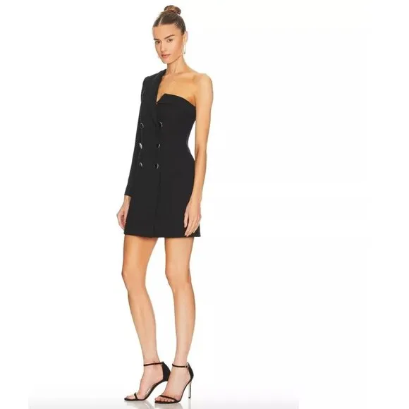 NEW Veronica Beard size 4 One Shoulder Blazer Cocktail dress