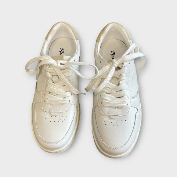 NEW‼️MADEWELL Men’s Court Sneakers in Colorblock Leather &amp; Suede, 6M
