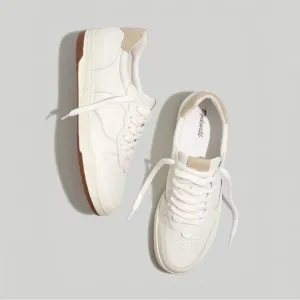 NEW‼️MADEWELL Men’s Court Sneakers in Colorblock Leather &amp; Suede, 6M