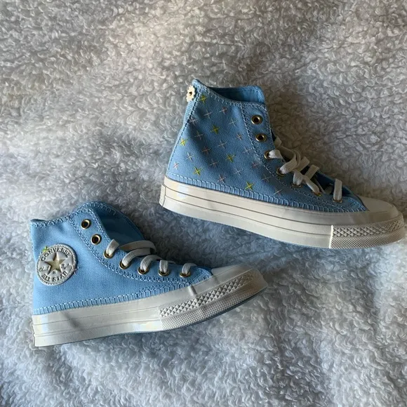 NIB Chuck 70 Stitched High Top Sneakers