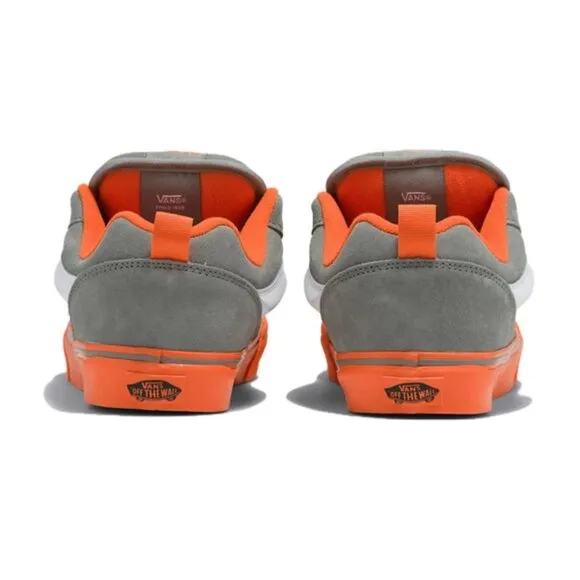 NIB - Vans Knu Skool 'Pop Outsole' – Grey/Orange 🧡