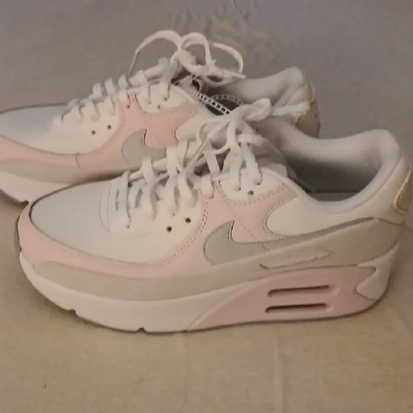 Nike Air Max Pink and White Retro Sneakers Not Box 7.5