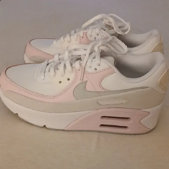 Nike Air Max Pink and White Retro Sneakers Not Box 7.5