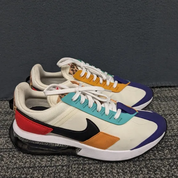 Nike Air Max Pre-Day SE Summit White Red Orange Black Size 8.5 Womens