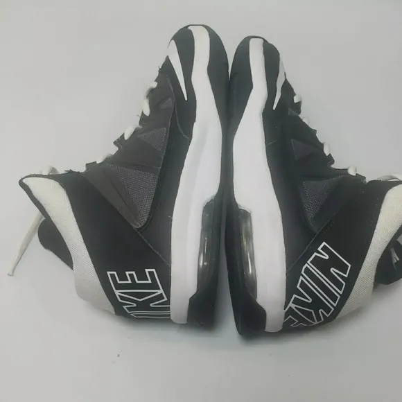 Nike Black &amp; White High Top  Stutter Step Boy's Sneakers Size 6Y