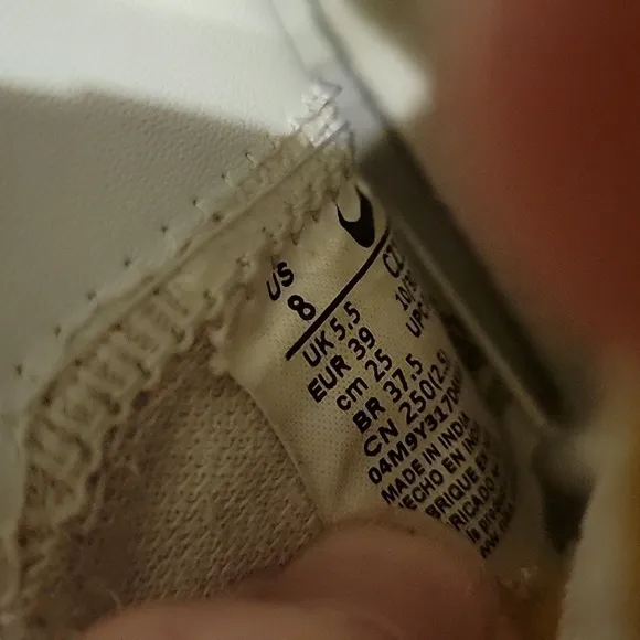 Nike Blazers-White and Black High-Top Sneakers