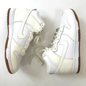 Nike dunks White and Cream High-Top Sneakers