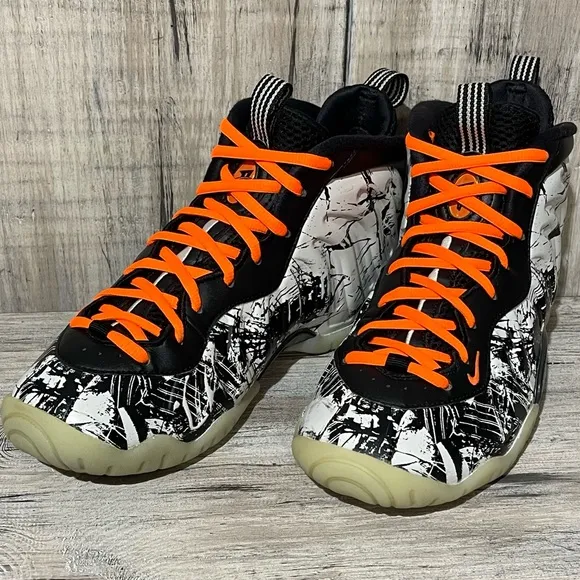 Nike Foamposite One Shattered Backboard High Top Basketball Sneakers Size 5Y