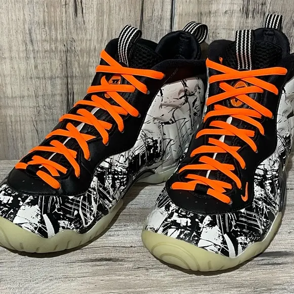 Nike Foamposite One Shattered Backboard High Top Basketball Sneakers Size 5Y