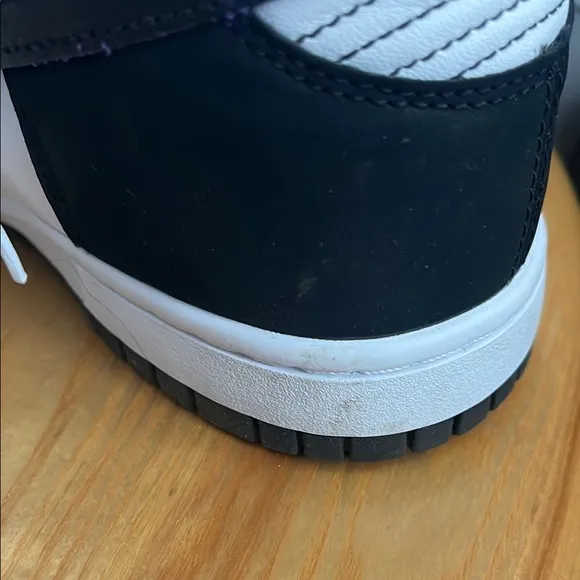 Nike High dunk EMB champion  Sneakers Black White Purple