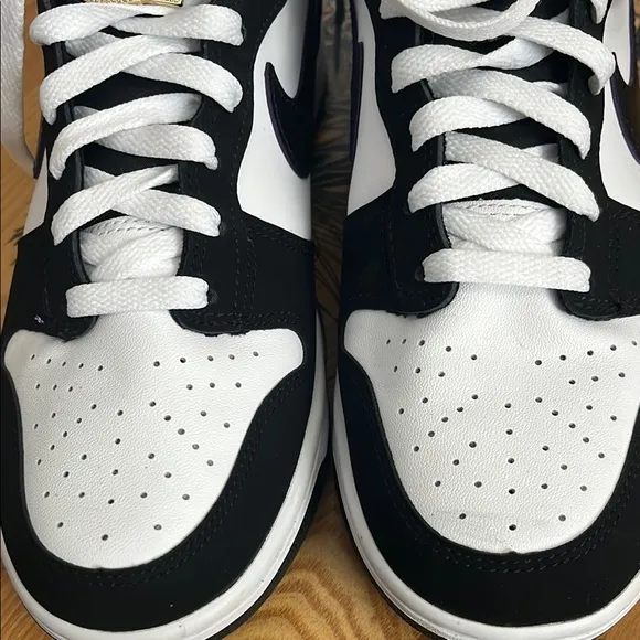 Nike High dunk EMB champion  Sneakers Black White Purple